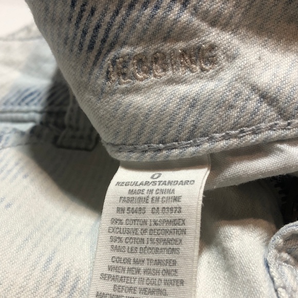 American Eagle Cloudy acid wash jeggings - Picture 6 of 7